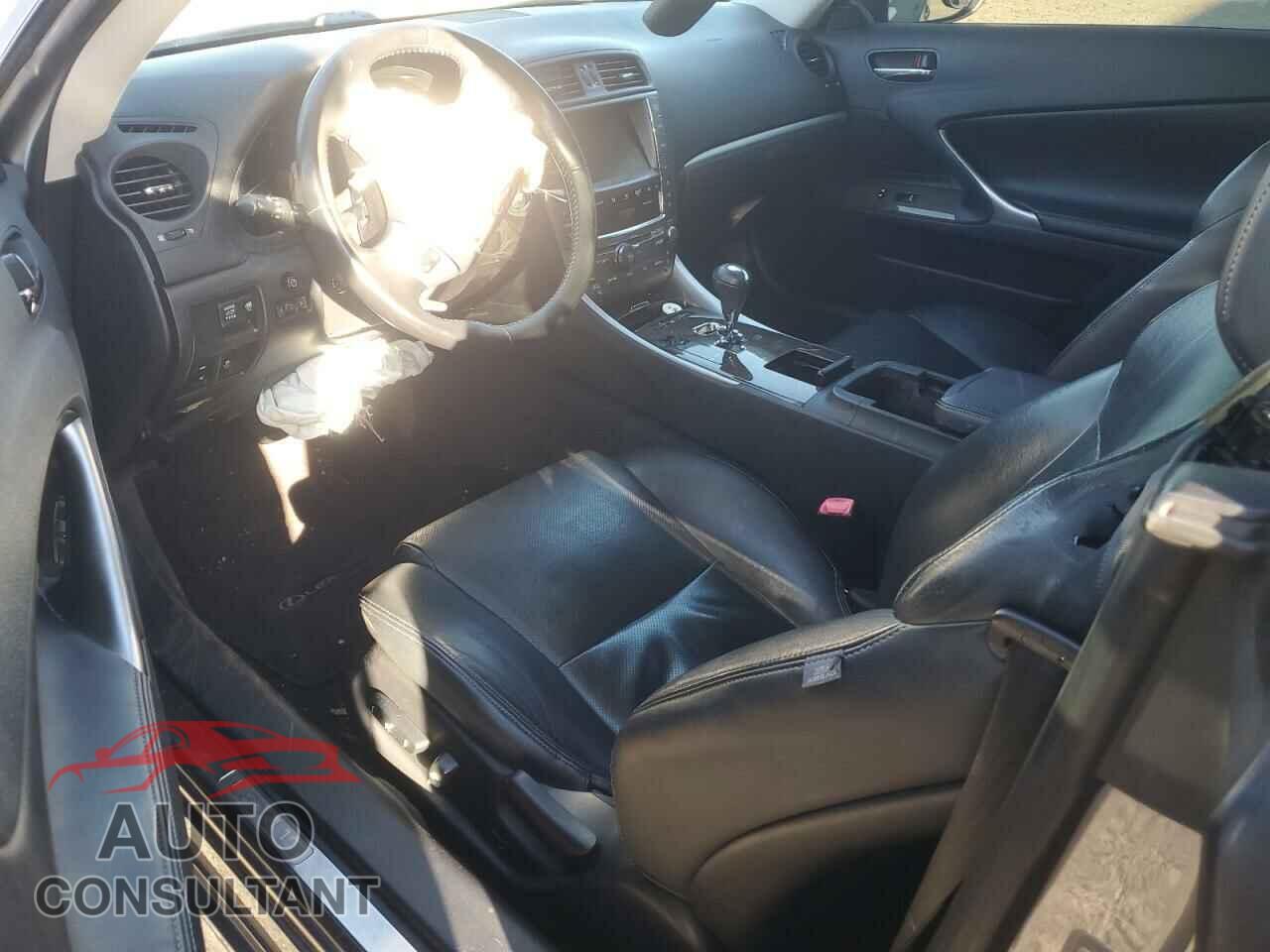LEXUS IS 2012 - JTHFF2C28C2523159