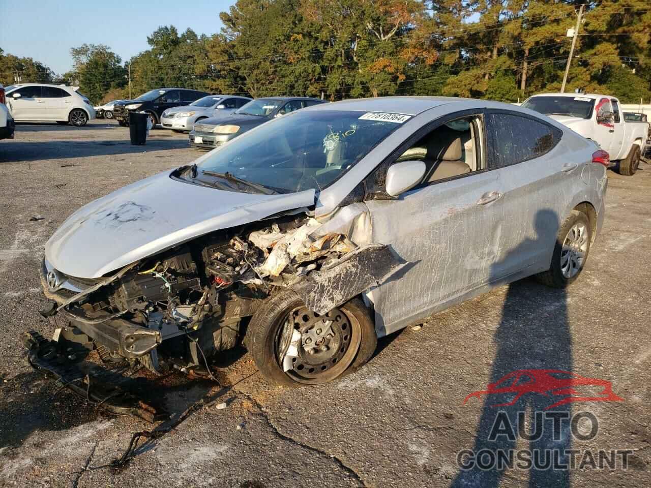 HYUNDAI ELANTRA 2012 - KMHDH4AE6CU228735