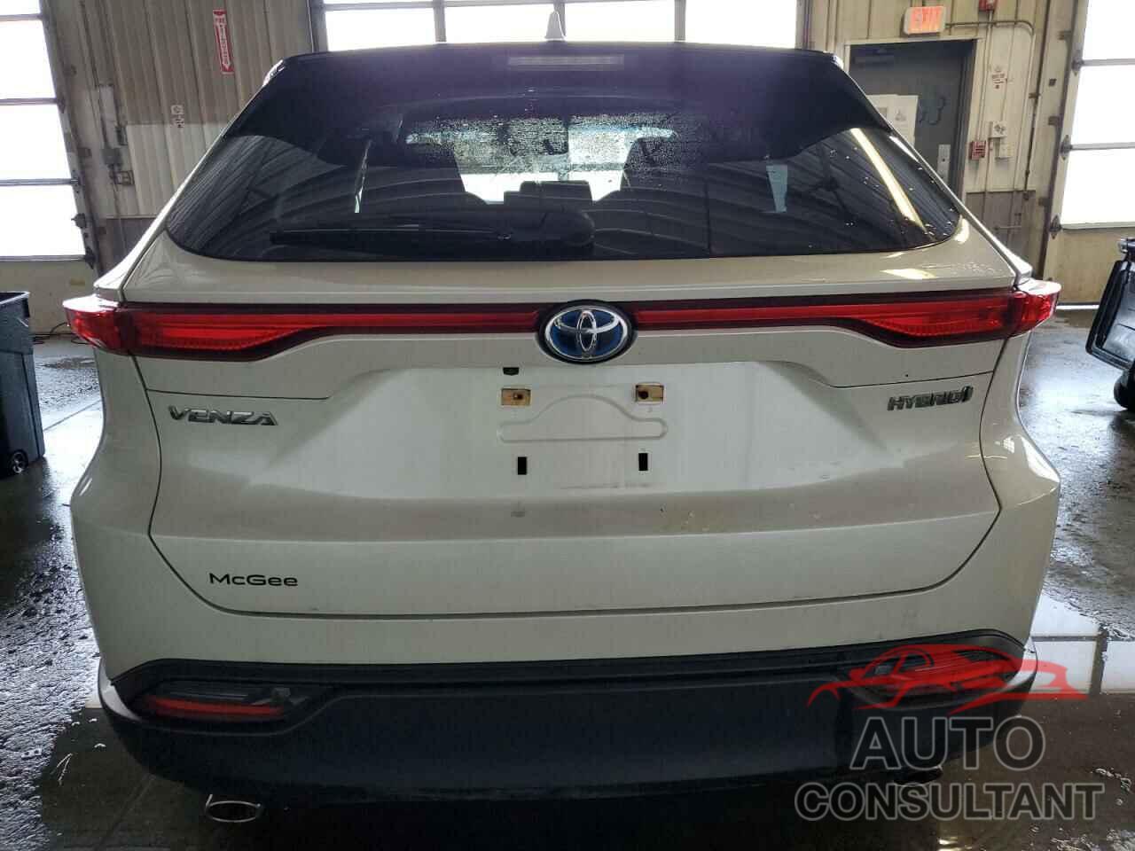 TOYOTA VENZA 2021 - JTEAAAAH5MJ019747