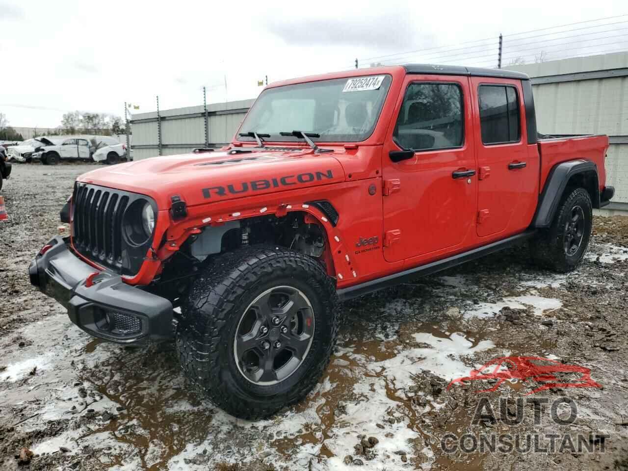 JEEP GLADIATOR 2022 - 1C6JJTBG8NL109591