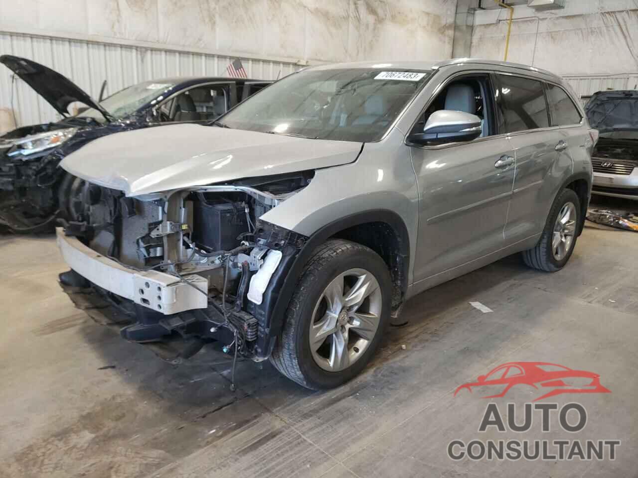 TOYOTA HIGHLANDER 2015 - 5TDDKRFH2FS156205