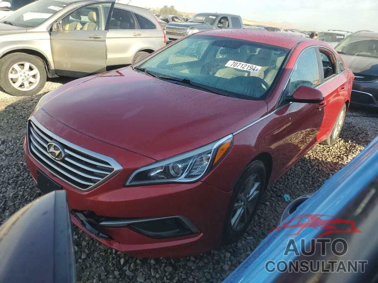 HYUNDAI SONATA 2017 - 5NPE24AF5HH560766