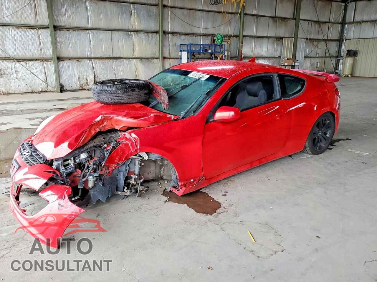 HYUNDAI GENESIS 2012 - KMHHT6KD3CU071683