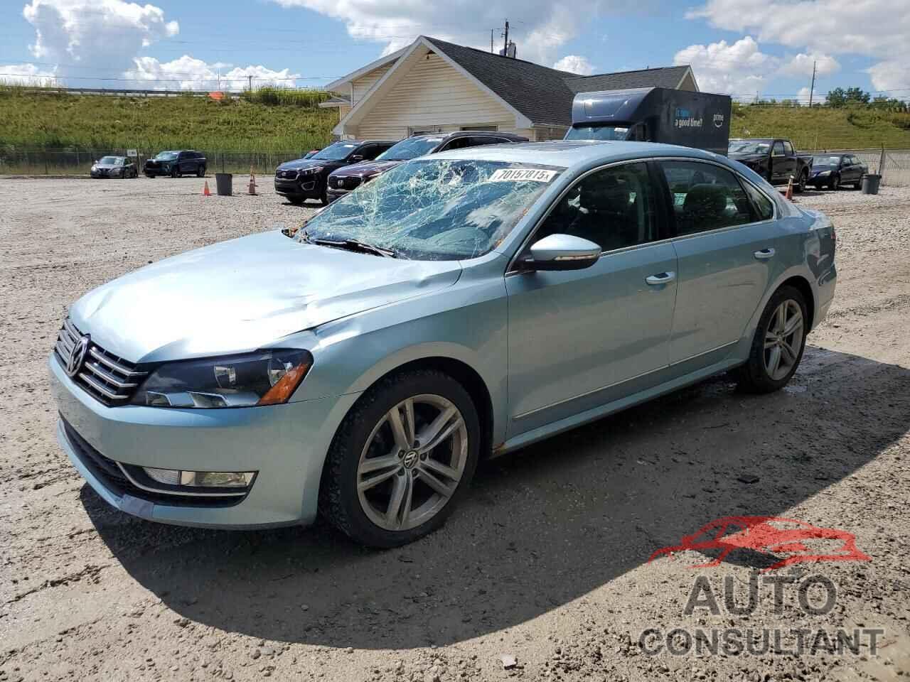 VOLKSWAGEN PASSAT 2013 - 1VWCM7A30DC003405
