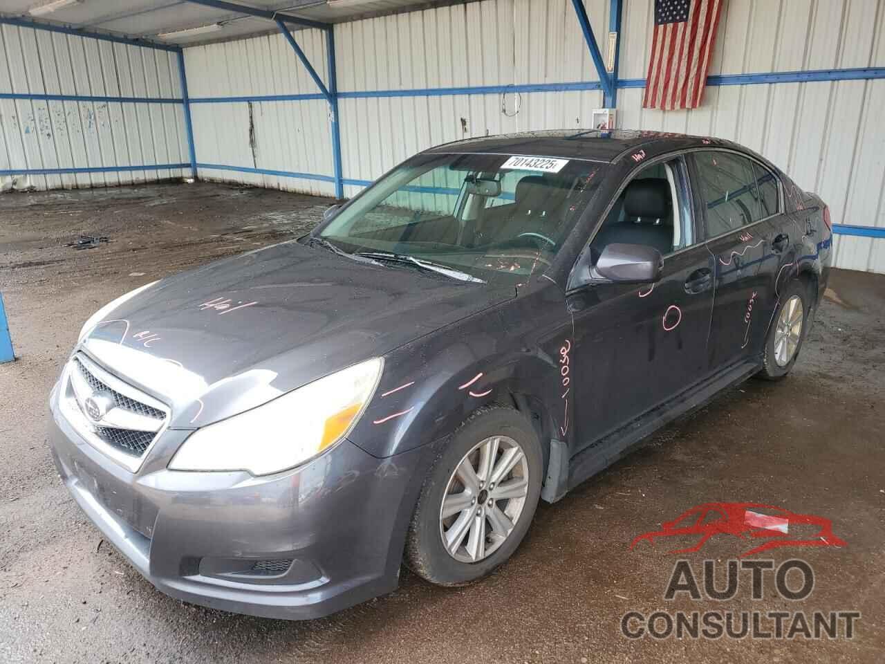 SUBARU LEGACY 2011 - 4S3BMCG69B3214124