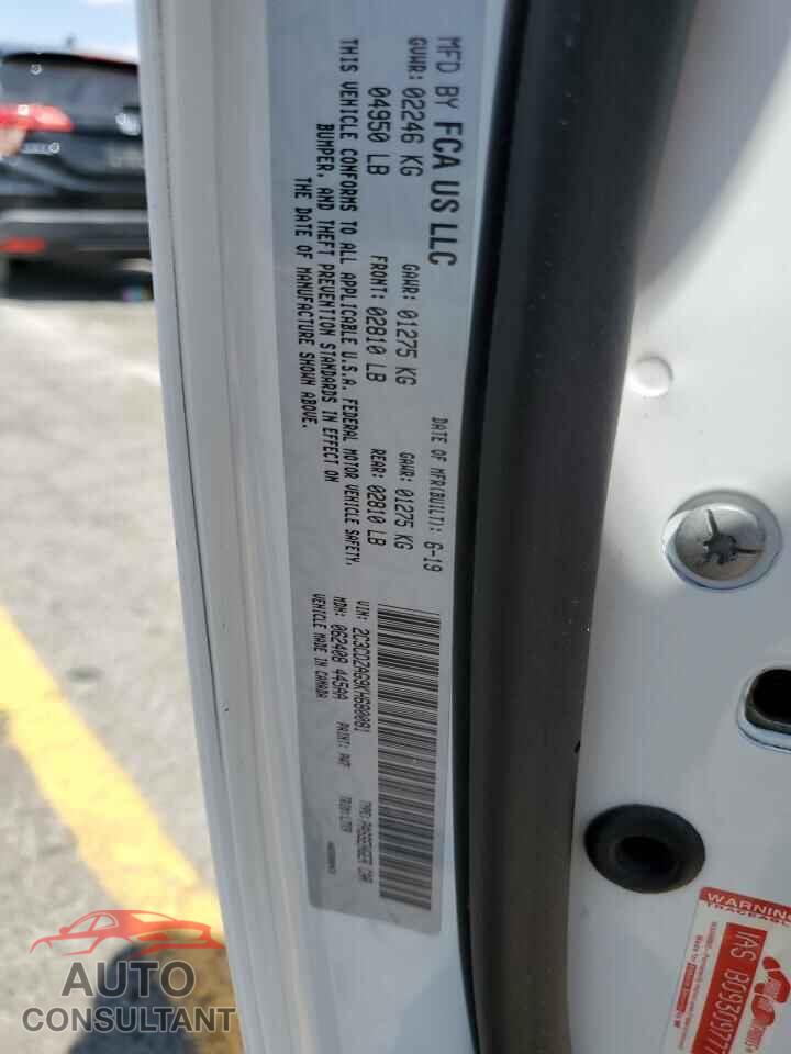 DODGE CHALLENGER 2019 - 2C3CDZAG9KH680081