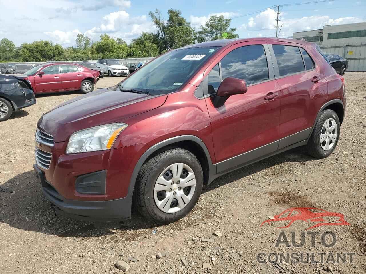 CHEVROLET TRAX 2016 - 3GNCJKSB7GL257259