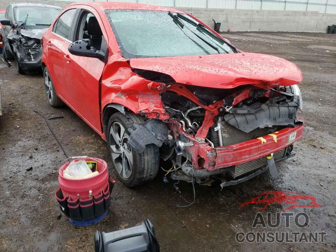 CHEVROLET SONIC 2017 - 1G1JF5SB9H4148594