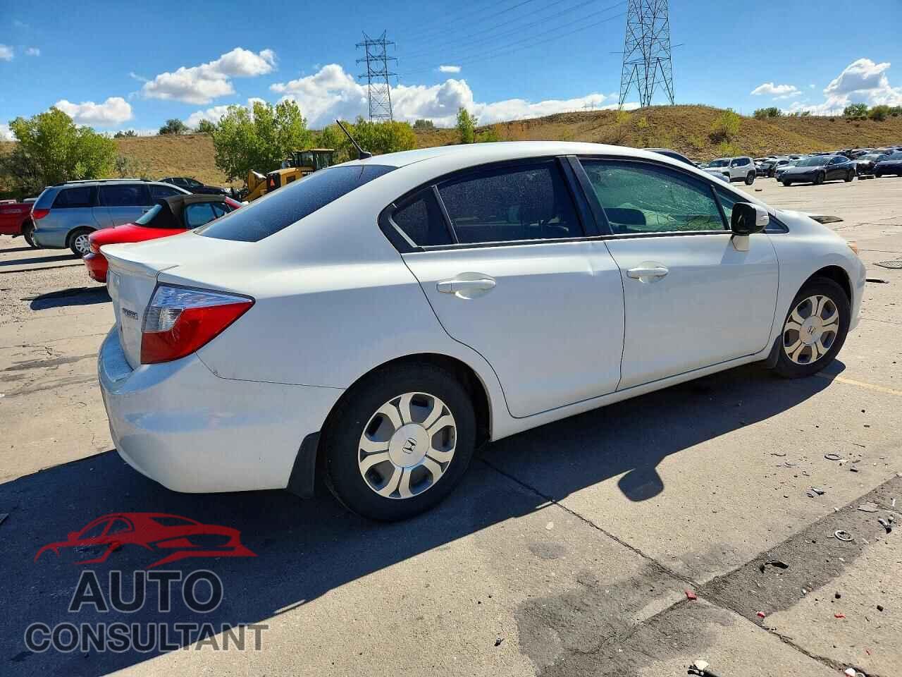 HONDA CIVIC 2012 - JHMFB4F23CS008654