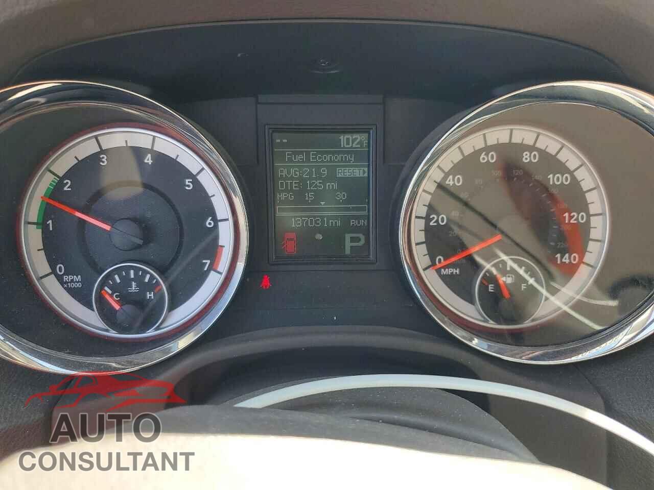 DODGE DURANGO 2011 - 1D4RD2GG1BC618460
