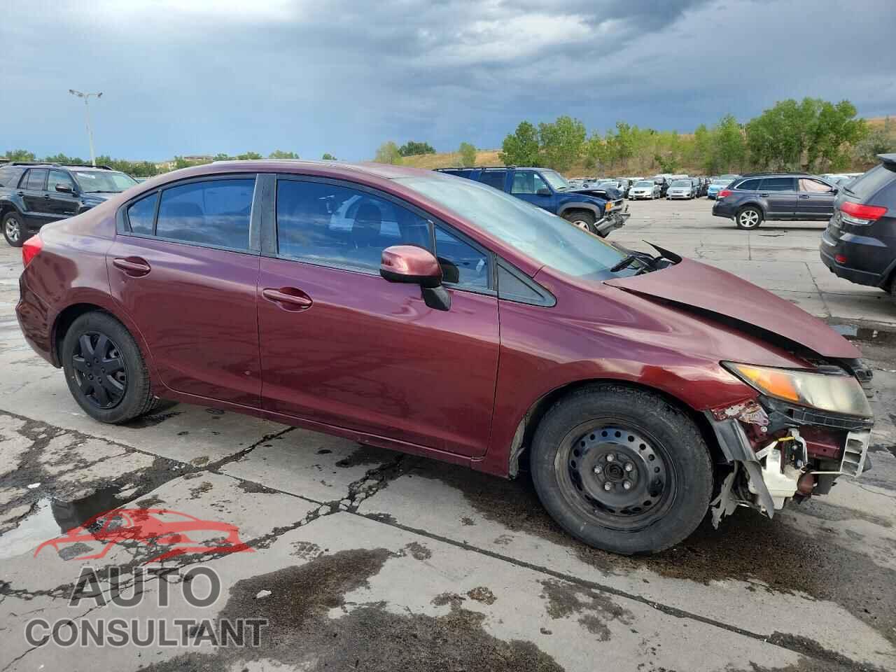 HONDA CIVIC 2012 - 2HGFB2F53CH584284