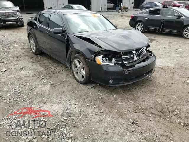 DODGE AVENGER 2011 - 1B3BD2FB6BN544298