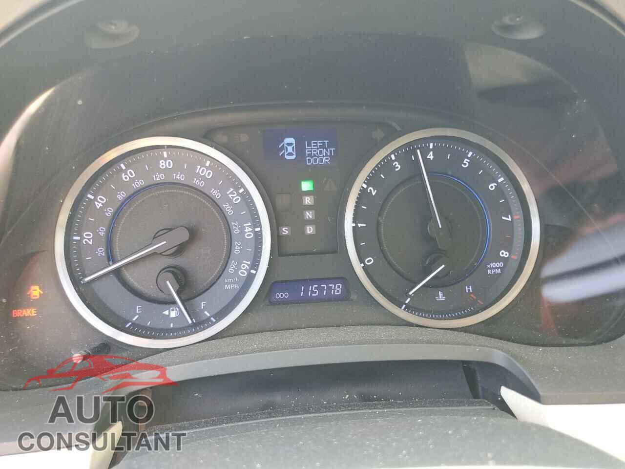 LEXUS IS 2012 - JTHBF5C28C5166337