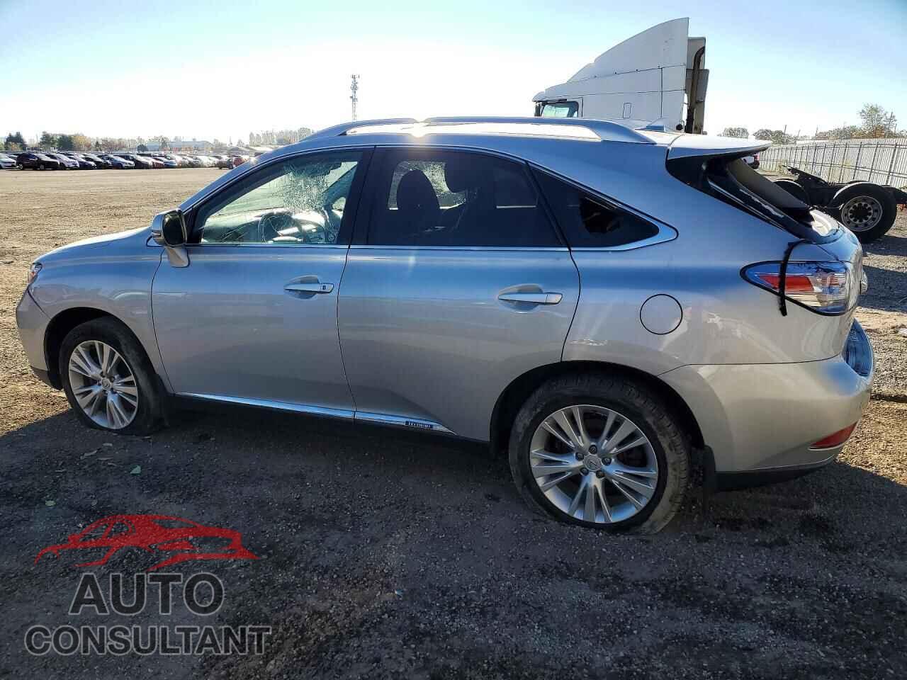 LEXUS RX450 2012 - JTJBC1BA8C2427010