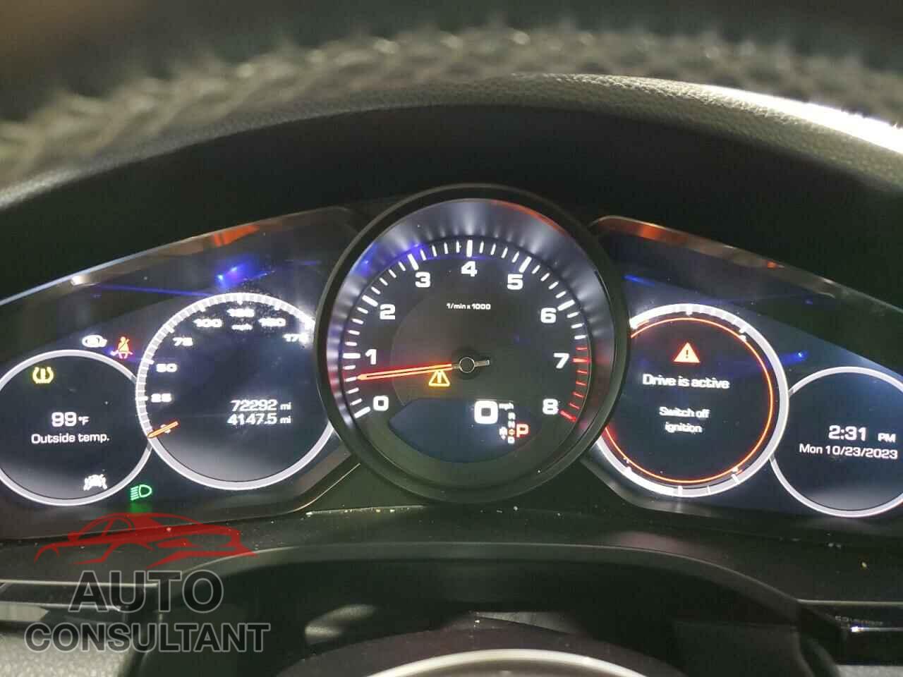 PORSCHE CAYENNE 2019 - WP1AA2AY6KDA08096