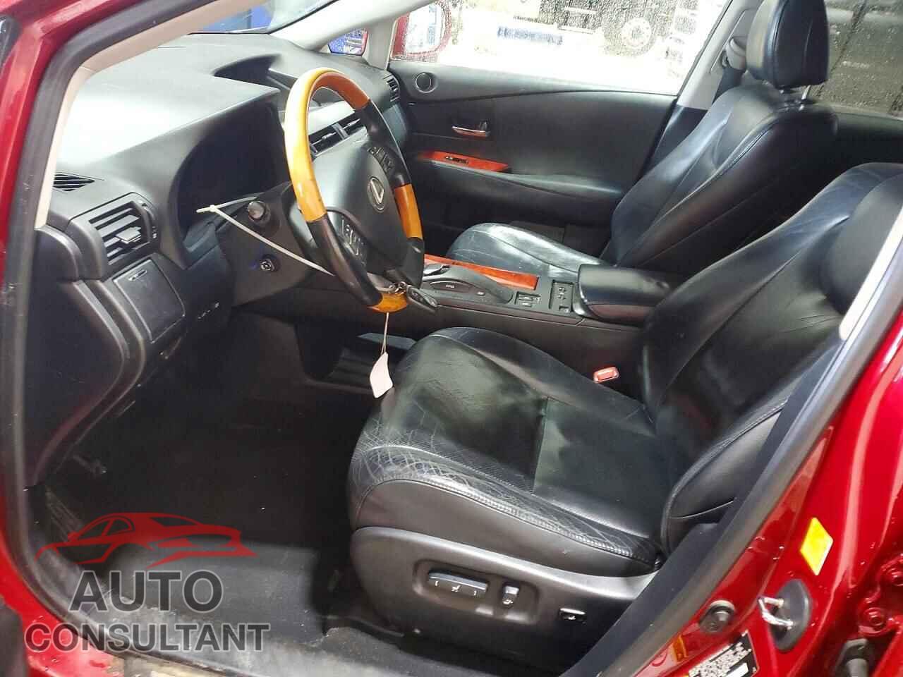 LEXUS RX350 2010 - 2T2BK1BA8AC060092