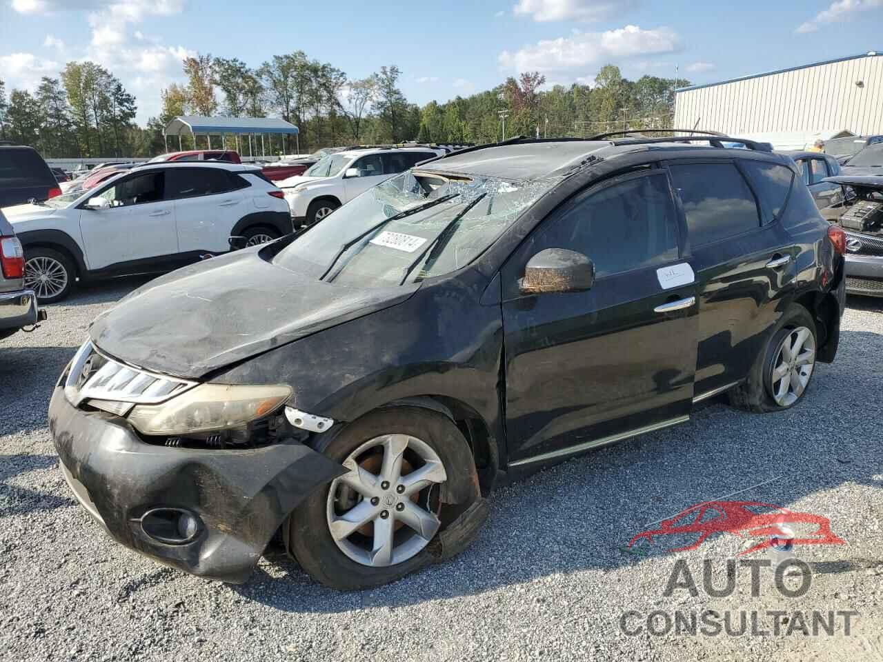 NISSAN MURANO 2009 - JN8AZ18W69W119730