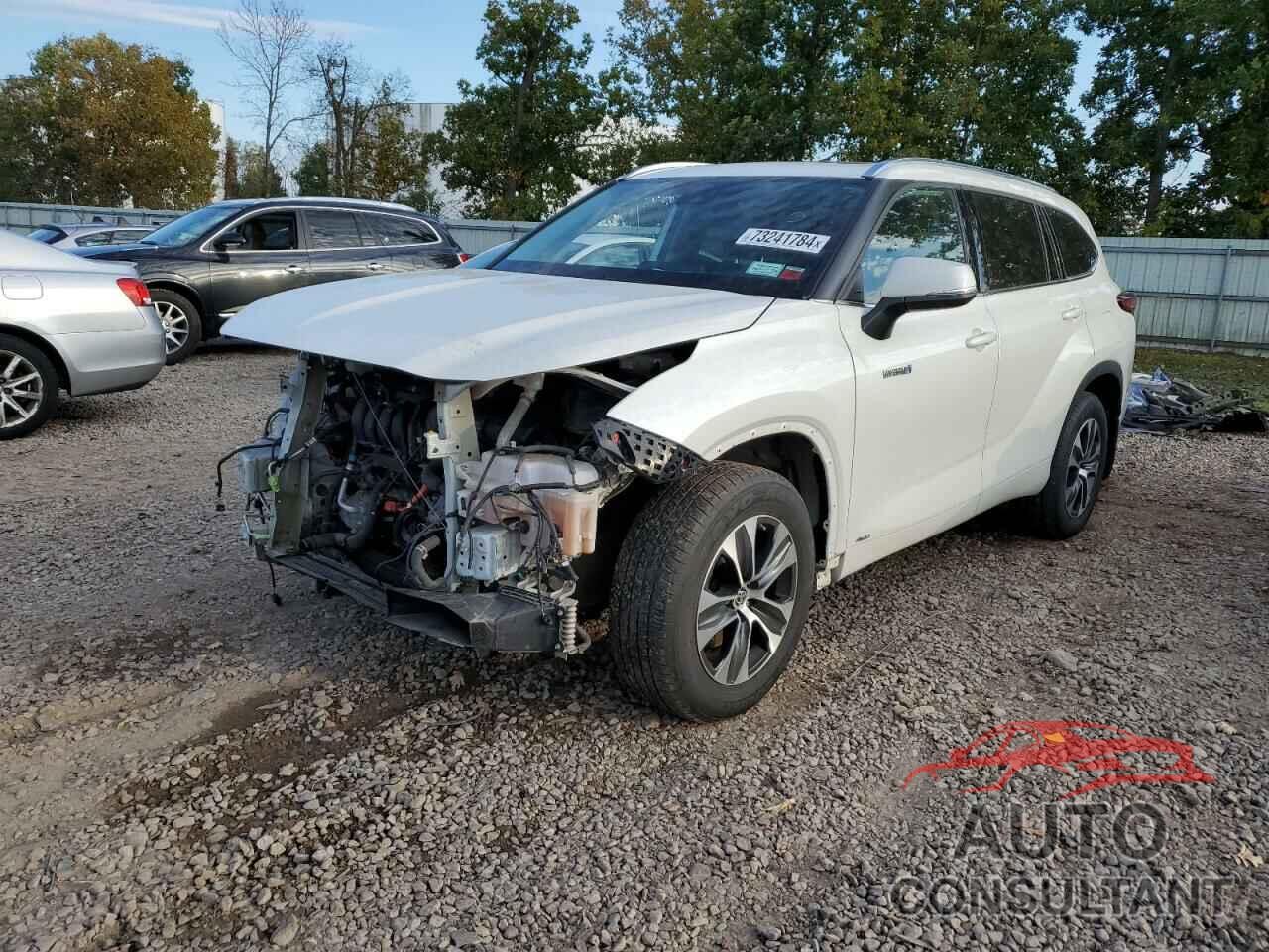 TOYOTA HIGHLANDER 2020 - 5TDGBRCH2LS510723