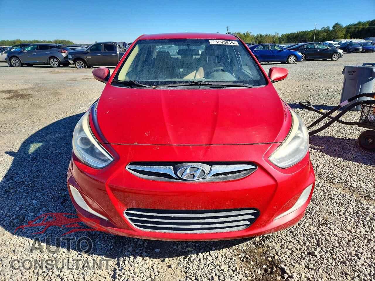 HYUNDAI ACCENT 2014 - KMHCU4AE6EU735497
