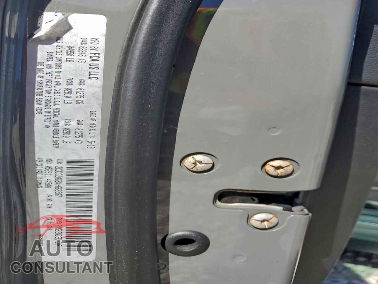 DODGE CHALLENGER 2019 - 2C3CDZAG8KH669587