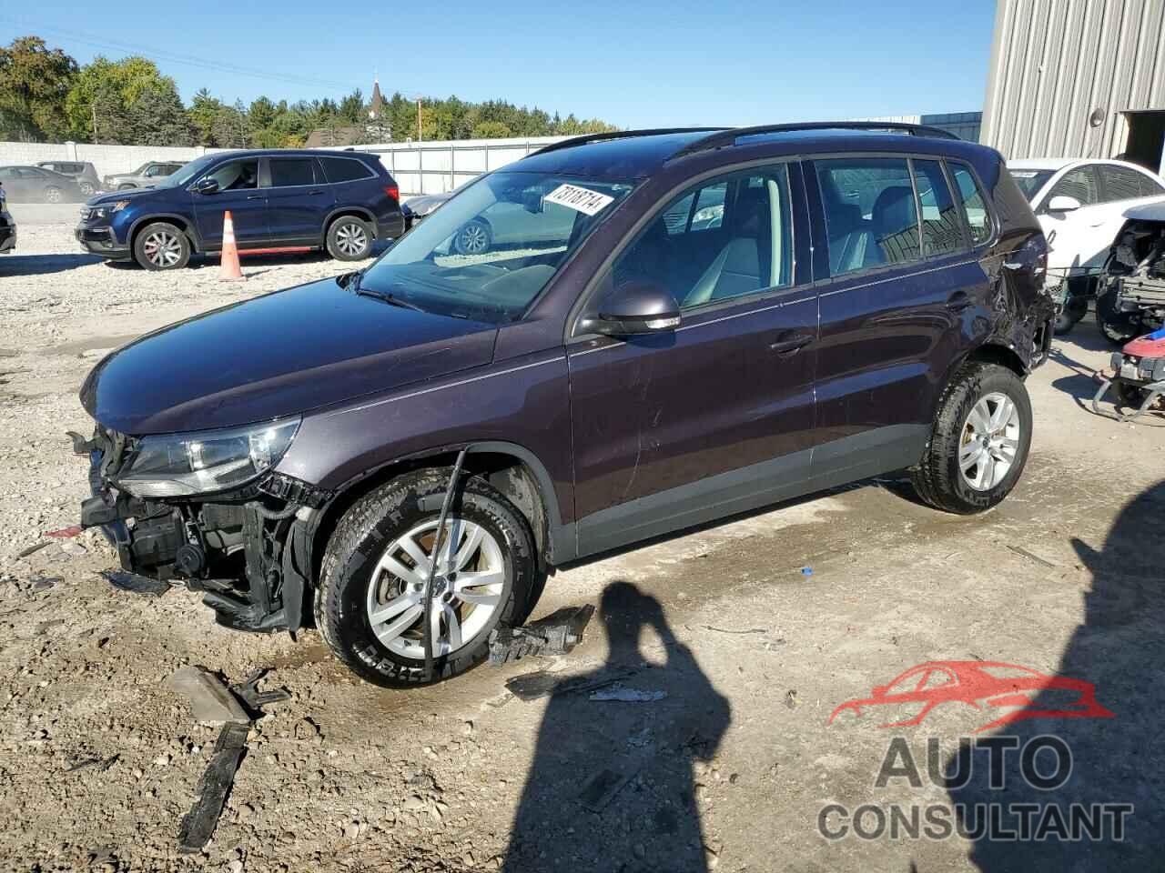 VOLKSWAGEN TIGUAN 2016 - WVGBV7AX8GW521534