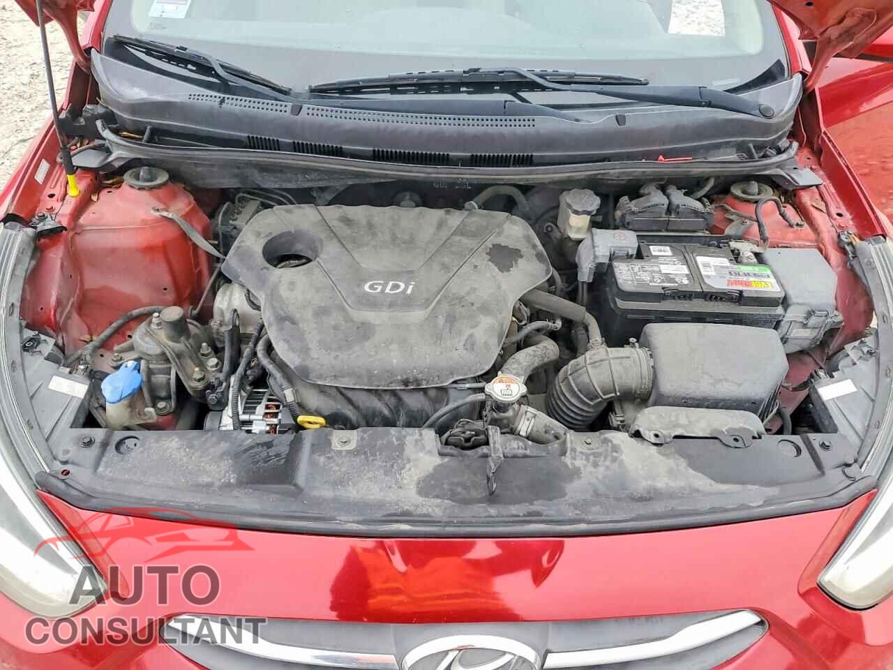 HYUNDAI ACCENT 2015 - KMHCU4AE3FU907874
