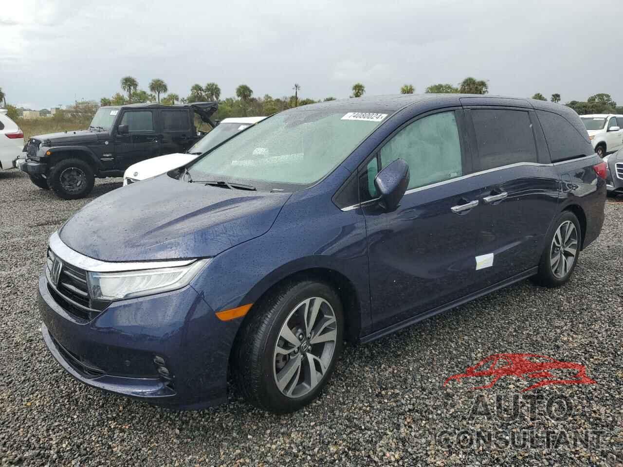 HONDA ODYSSEY 2022 - 5FNRL6H82NB025664