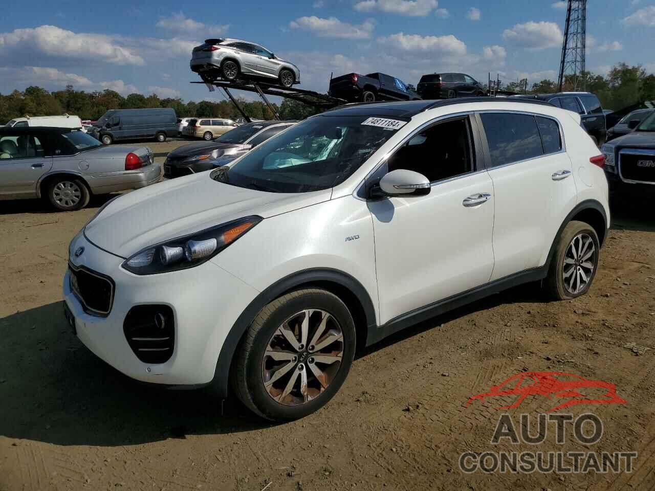 KIA SPORTAGE 2018 - KNDPNCAC8J7362483