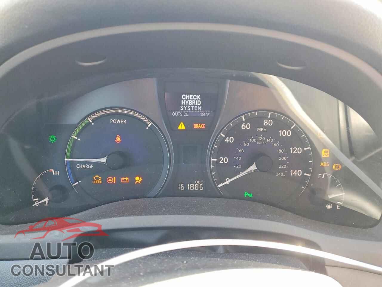 LEXUS RX450 2011 - JTJBC1BA5B2043507