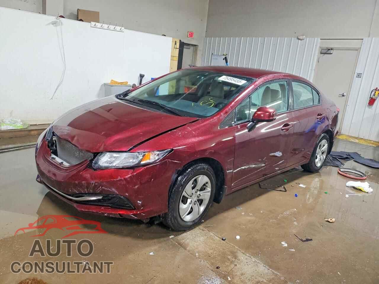 HONDA CIVIC 2013 - 19XFB2F55DE079634