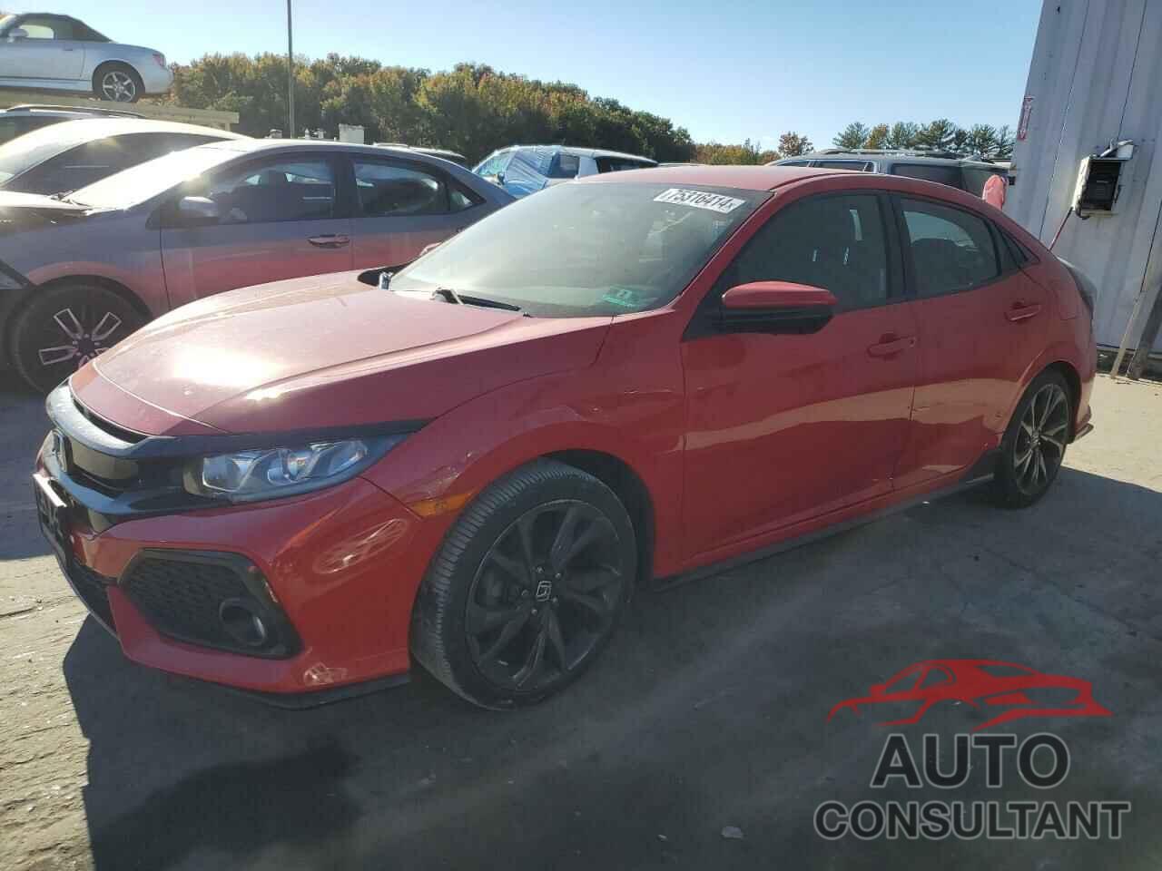 HONDA CIVIC 2018 - SHHFK7H44JU409592