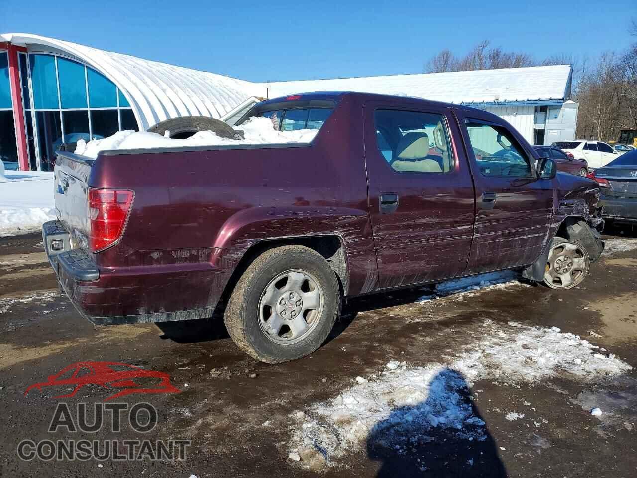 HONDA RIDGELINE 2011 - 5FPYK1F22BB003568