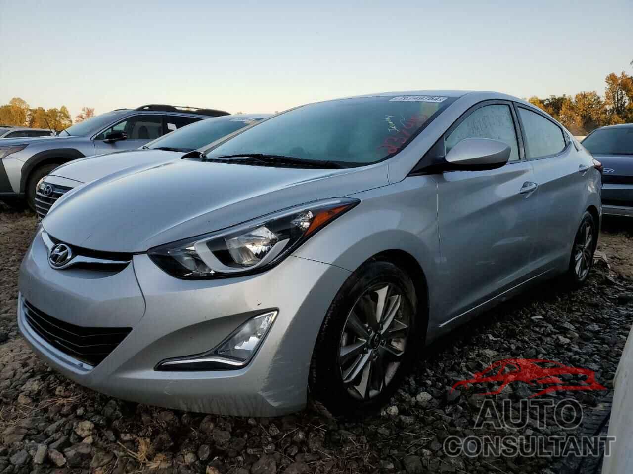 HYUNDAI ELANTRA 2015 - KMHDH4AE6FU237410