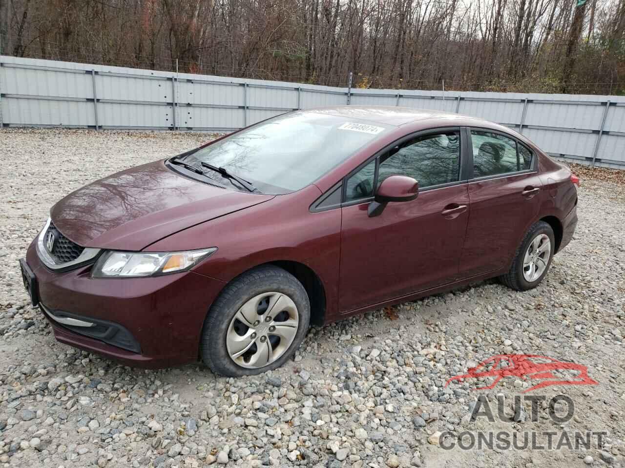 HONDA CIVIC 2013 - 2HGFB2F55DH563437