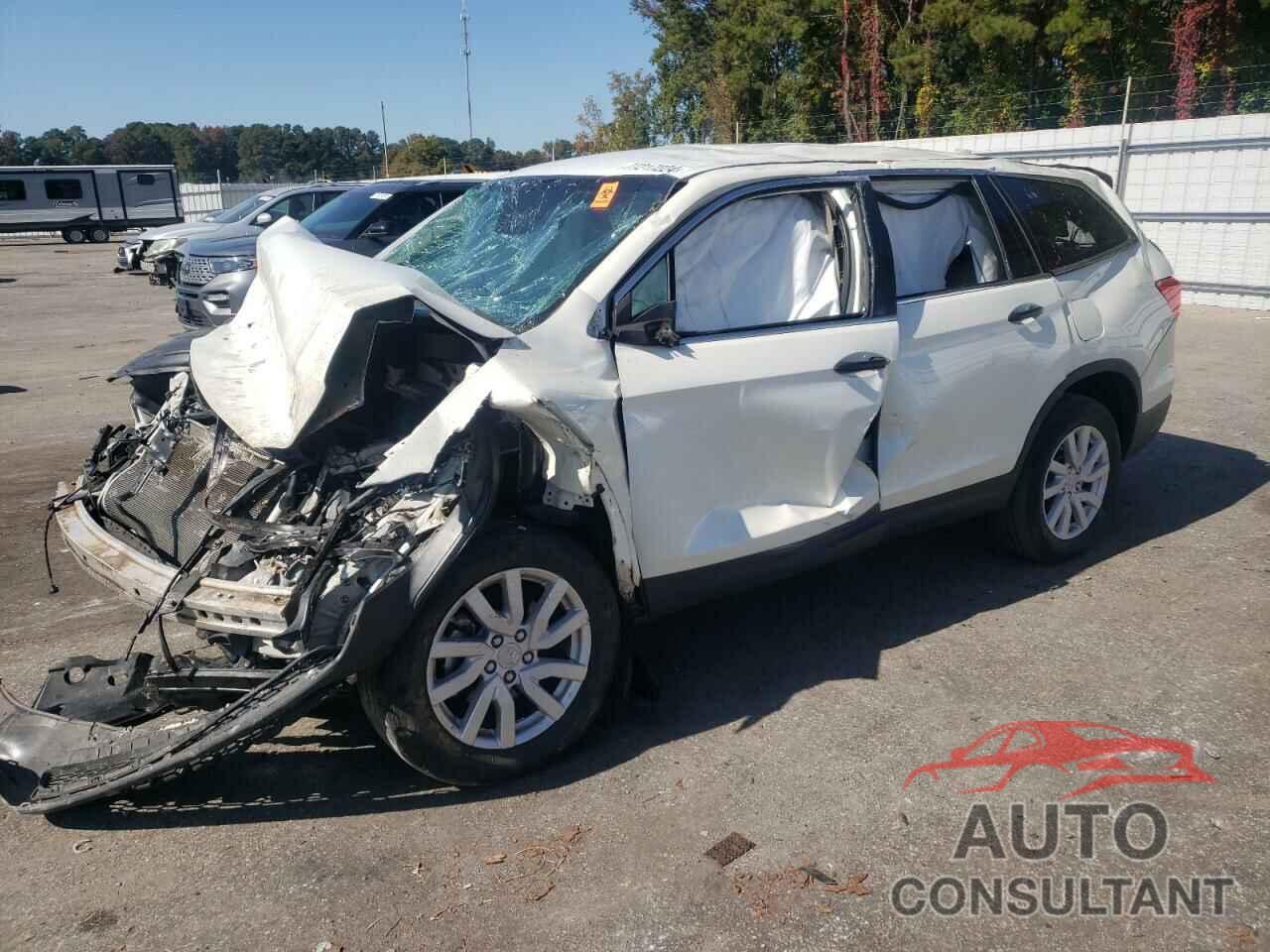 HONDA PILOT 2019 - 5FNYF6H15KB017026