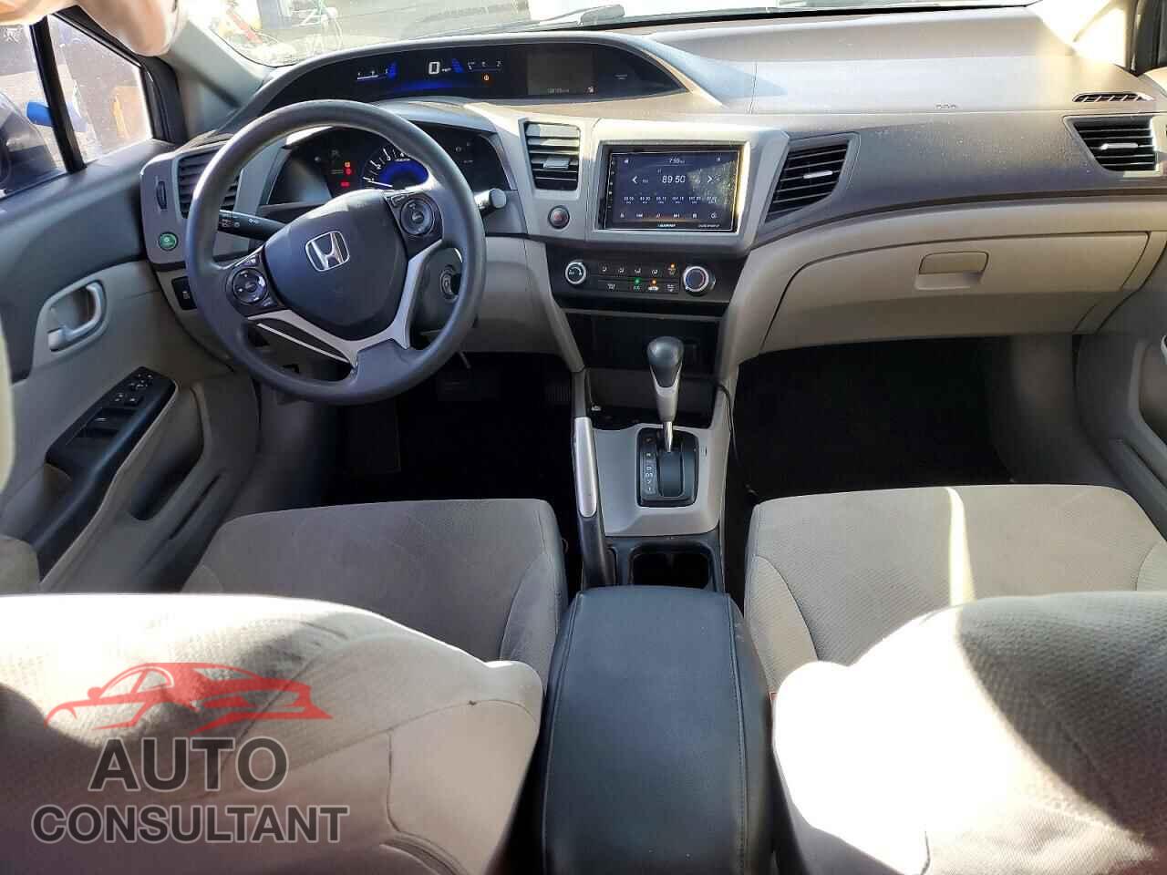 HONDA CIVIC 2012 - 19XFB2F51CE352647
