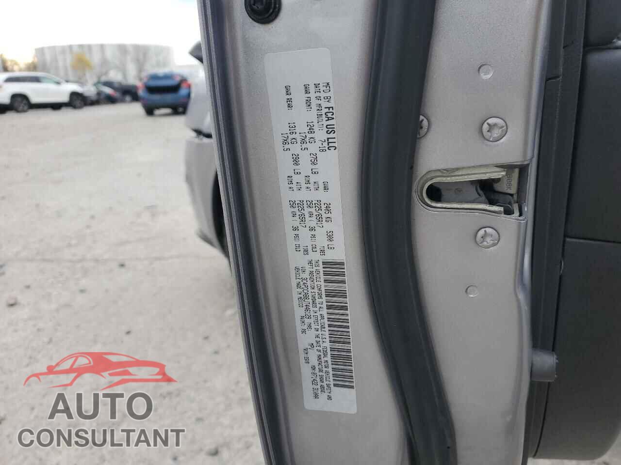 DODGE JOURNEY 2018 - 3C4PDCAB8JT446129