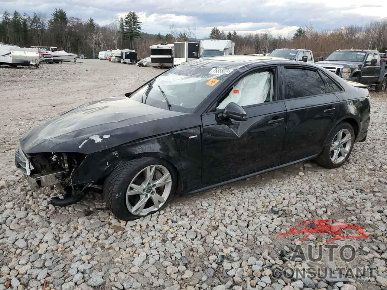AUDI A4 2018 - WAUDNAF46JA018465