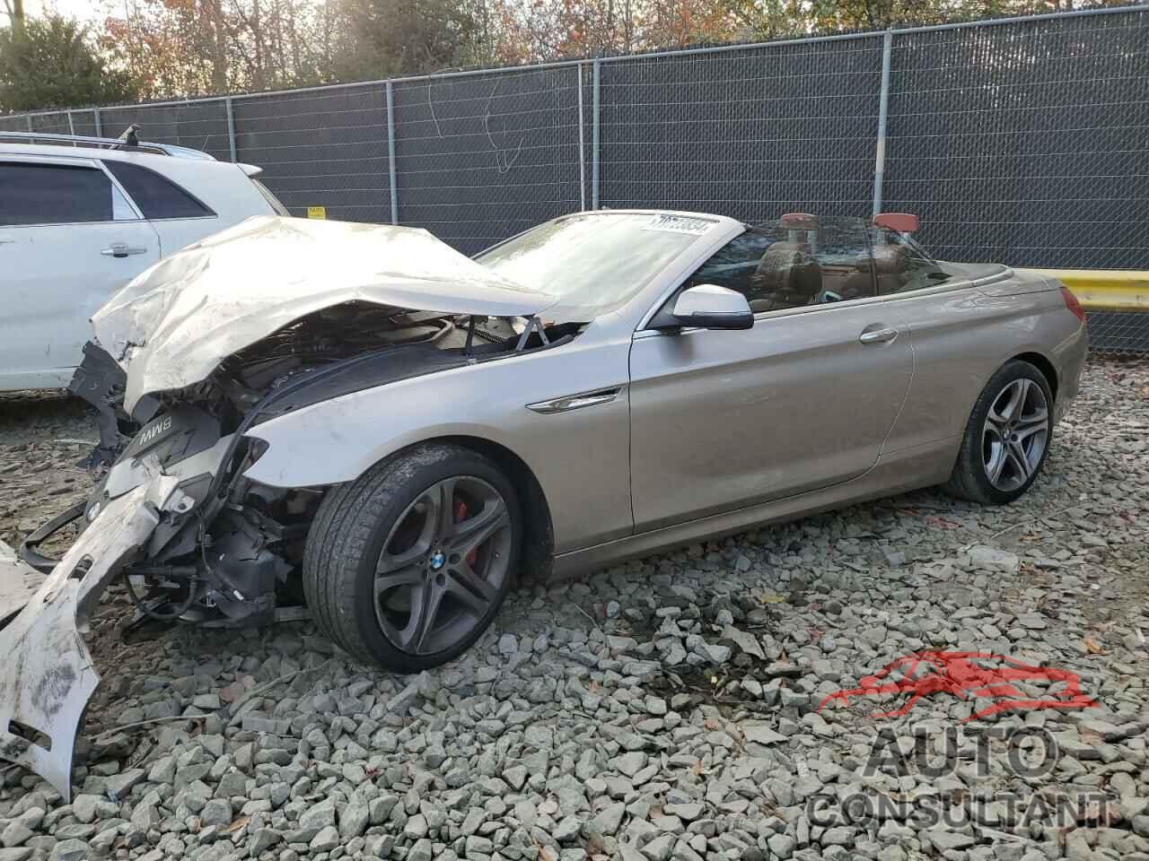 BMW 6 SERIES 2016 - WBA6F7C50GD930473