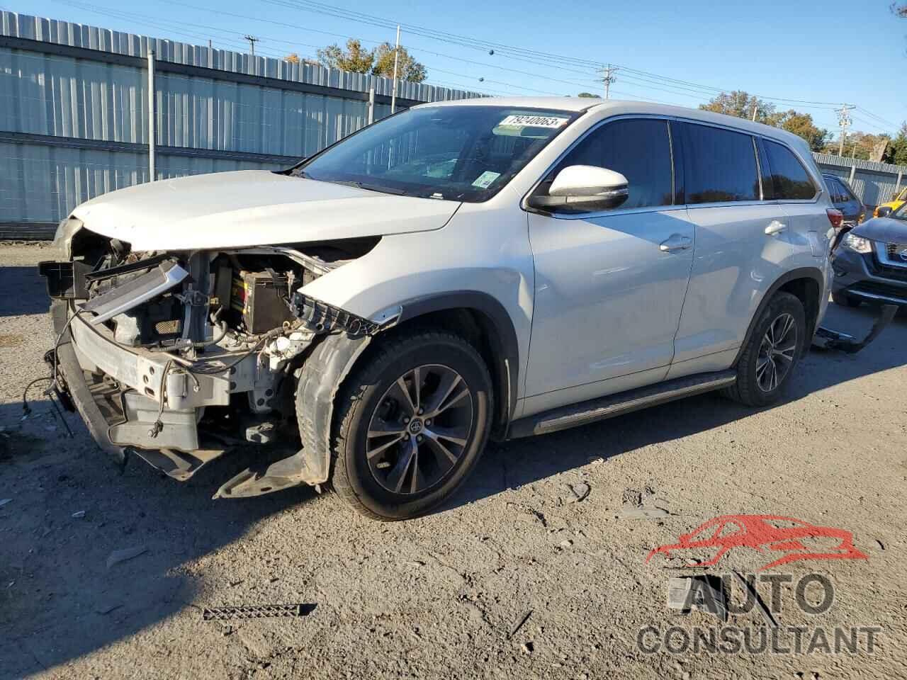 TOYOTA HIGHLANDER 2018 - 5TDZARFHXJS039893