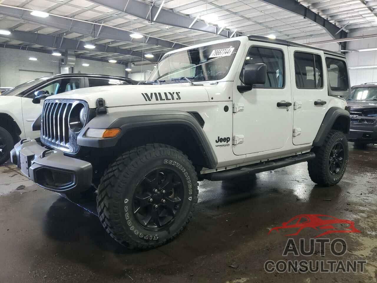 JEEP WRANGLER 2022 - 1C4HJXDM7NW244562