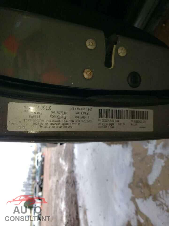 DODGE CHALLENGER 2017 - 2C3CDZFJ5HH618044