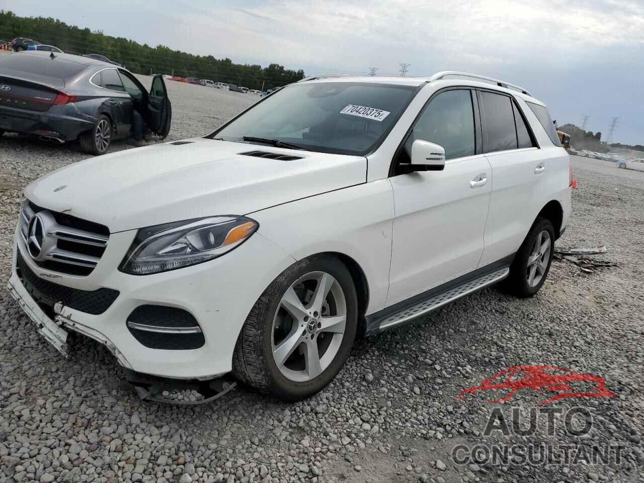 MERCEDES-BENZ GLE-CLASS 2018 - 4JGDA5HB5JB070208
