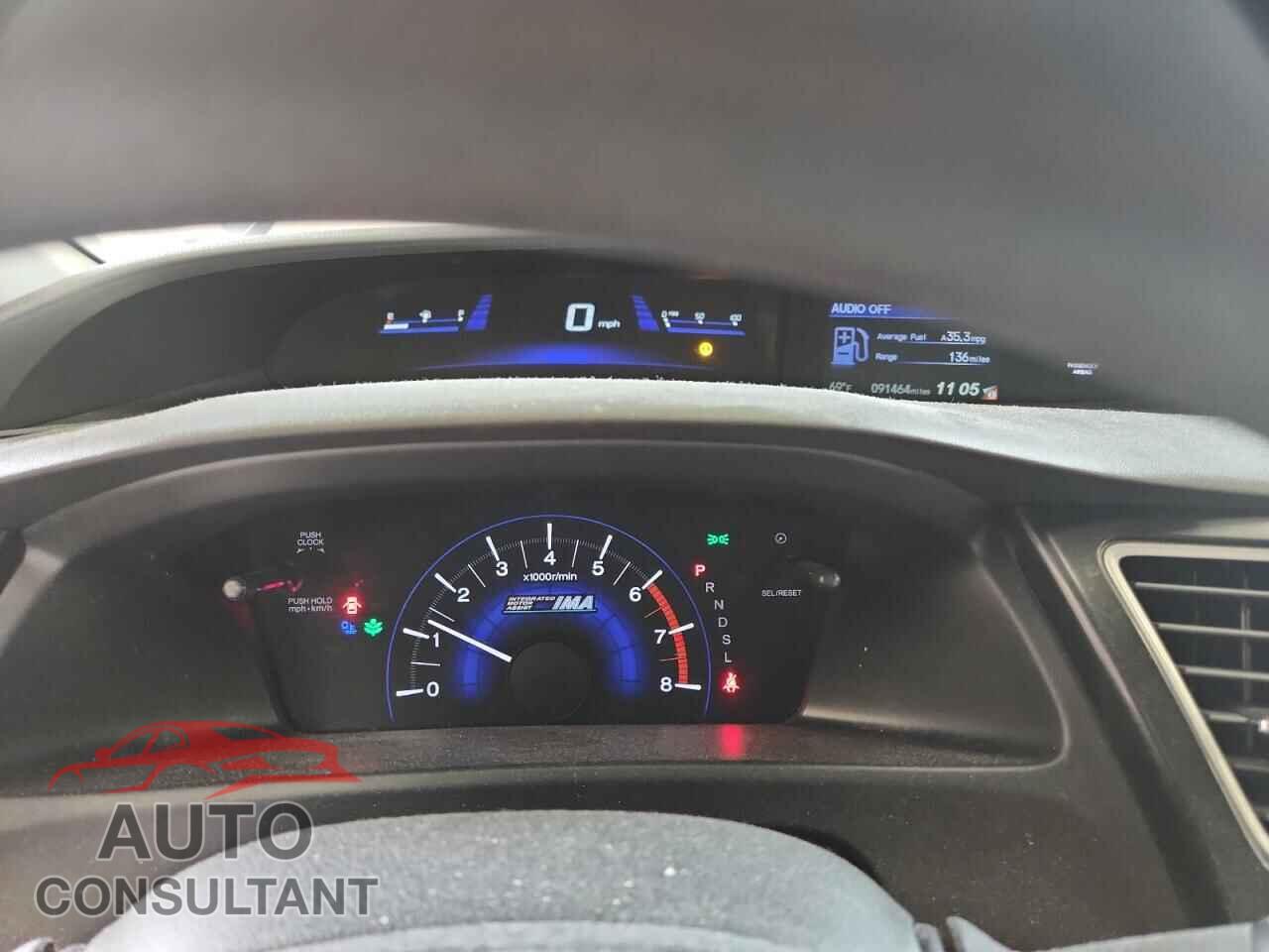HONDA CIVIC 2013 - 19XFB4F24DE003498