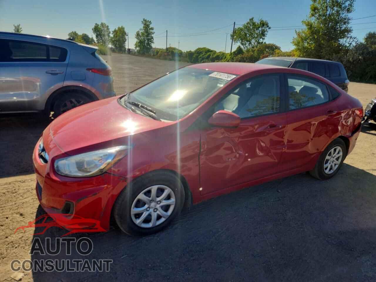 HYUNDAI ACCENT 2014 - KMHCT4AEXEU701470