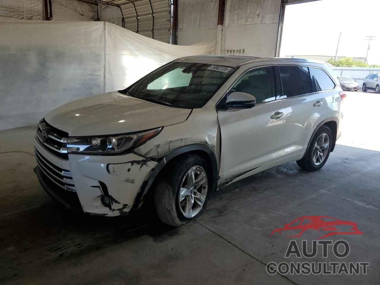 TOYOTA HIGHLANDER 2017 - 5TDDZRFH1HS436857