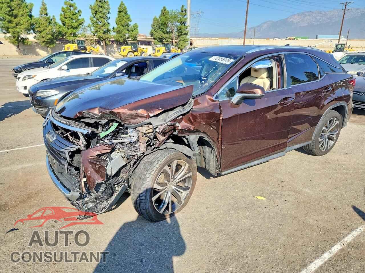 LEXUS RX350 2017 - 2T2ZZMCA4HC043102