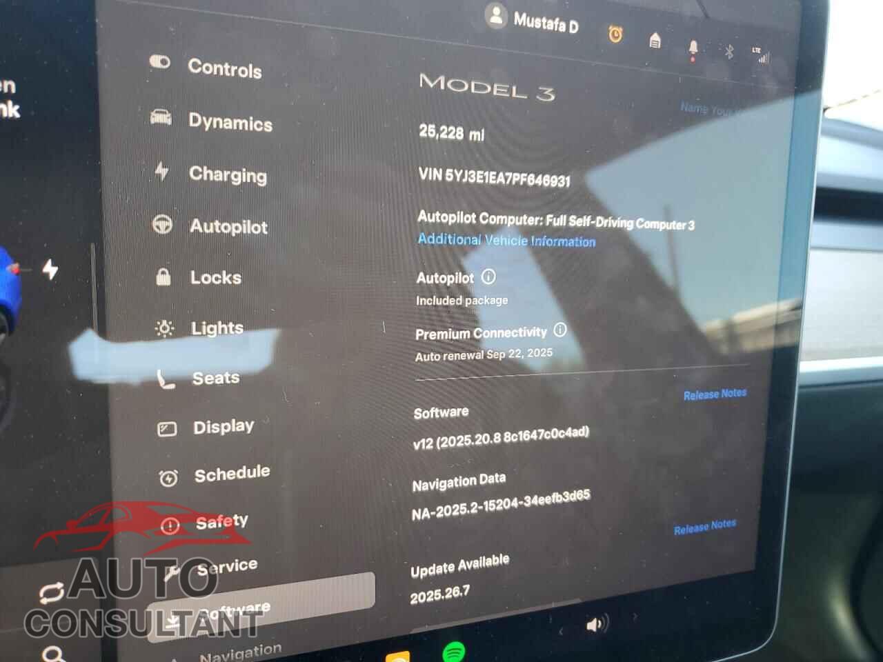 TESLA MODEL 3 2023 - 5YJ3E1EA7PF646931