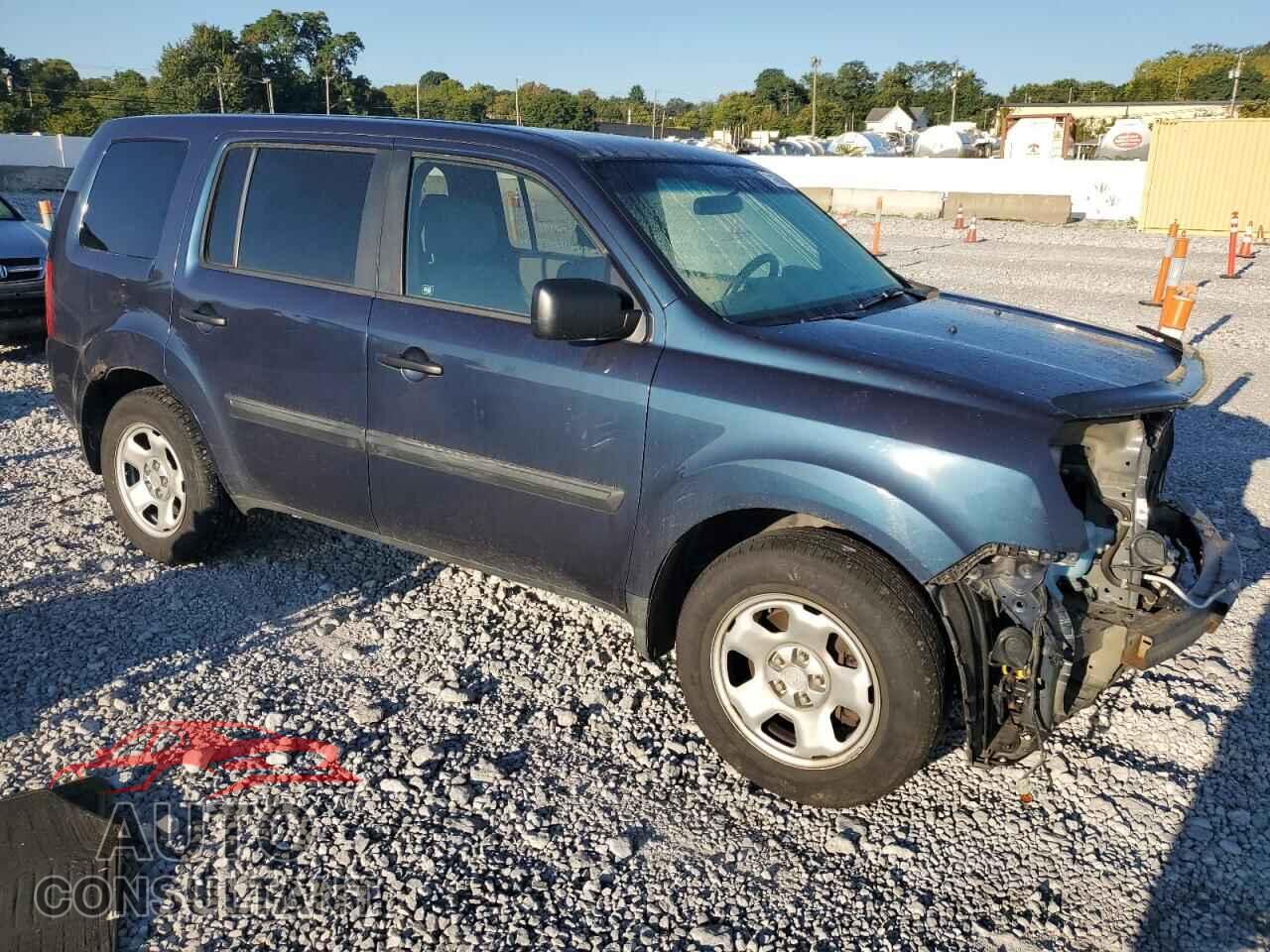 HONDA PILOT 2012 - 5FNYF4H26CB013470