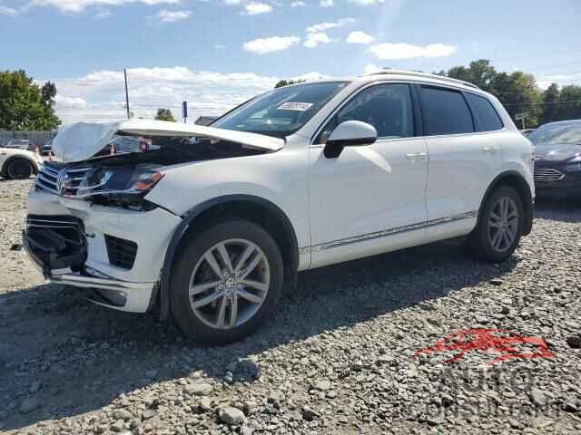 VOLKSWAGEN TOUAREG TD 2016 - WVGEP9BP9GD001565